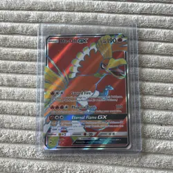 Pokemon Ho-Oh GX 131/147 Full Art Ultra Rare Holo SM-Burning Shadows 190 HP - Image 1
