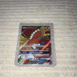 Pokemon Ho-Oh GX 131/147 Full Art Ultra Rare Holo SM-Burning Shadows 190 HP - Image 3