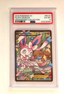 Sylveon ex RC32 2016 Pokemon XY PSA 6 - Image 1
