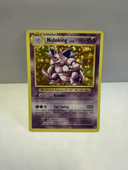 Pokemon TCG XY Evolutions 45/108 Nidoking Holo Rare - NM - Image 1