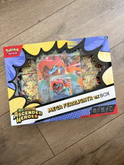 Pokemon TCG: Mega Evolution Ascended Heroes - Mega Feraligatr ex Box - BRAND NEW - Image 1