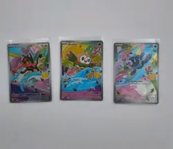 Pokemon First Partner Illustration Collection Gen 7 Full Set (Alola) 3/3 - Image 1