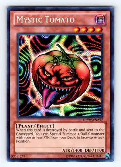 Yugioh Mystic Tomato LCYW-EN239 Secret Rare - NM 💎 - Image 1