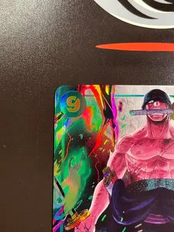 Rising Phoenix One Piece - Roronoa Zoro OP06-118 Holo NM Jap #0247 - Image 2