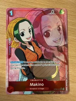 Makino ALTERNATE (OP02-015 UC) One Piece English - Image 1