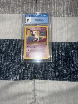 2000 Pokemon Black Star Promos Mew 8 Pokemon League CGC 9 MINT - Image 5