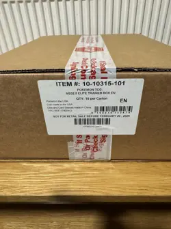 Pokemon Ascended Heroes ETB Sealed Case of 10 Elite trainer boxes - Image 1