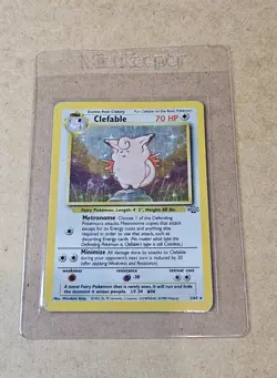 Pokemon TCG: Clefable Holo Rare 1/64 - Jungle Unlimited - WOTC - Image 3
