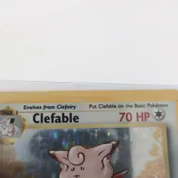 Pokemon TCG Clefable Jungle 1/64 Holo Unlimited Holo Rare MP - Image 2