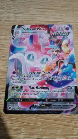 Sylveon VMAX TG15/TG30 Swsh09: Brilliant Stars Trainer Gallery Holo Near Mint - Image 1