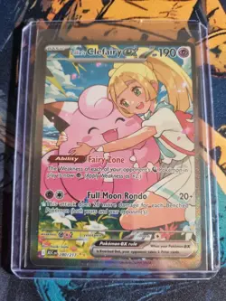 Pokemon Lillie's Clefairy EX SIR 280/217 Ascended Heroes - NM - Image 2