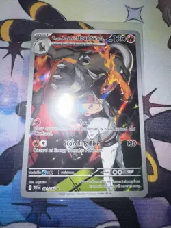 Pokemon TCG Team Rocket's Houndoom Illustration Rare Destined Rivals 191/182 - Image 1