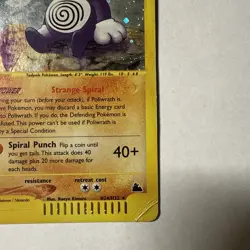 2003 Pokemon Poliwrath H24/H32 Holo Rare Skyridge e-Reader WOTC Era - Image 5