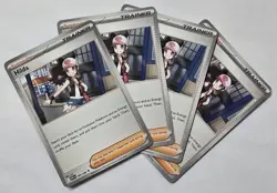 Pokemon TCG Hilda Playset (x4 Cards) Non-Holo White Flare 84/86 ENGLISH NM - Image 1