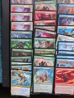 MTG 165 Zendikar Rising Card Lot.Nm. Inc Rares. Nimble Trapfinder,Linvala - Image 2