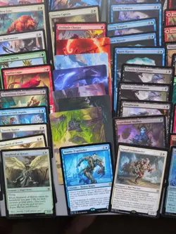 MTG 165 Zendikar Rising Card Lot.Nm. Inc Rares. Nimble Trapfinder,Linvala - Image 5