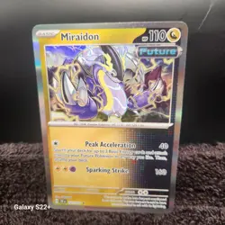 Miraidon 121/162 Holo Rare Temporal Forces 2024 Pokemon Card Near Mint-Mint - Image 1
