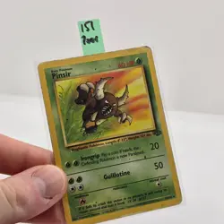 Pokemon TCG Pinsir 25/64 Jungle Rare Non Holo WOTC Vintage Card HP - Image 3