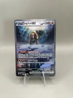 Ting-Lu EX 263/193 Paldea Evolved Pokemon Card NM Condition - Image 1