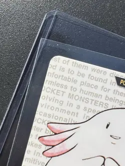 1996 Bandai Carddass Chansey Vending Pokemon Card Sharp Corners - Image 3