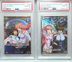 Gundam Arsenal Base Kira Lacus PSA10 Trading Card One Owner Japanese Collectible - Image 1