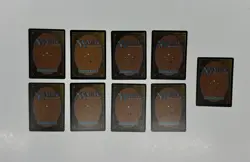 Magic The Gathering Lot (9) Vintage Cards Various Years 1993-2001 w/Sleeves - Image 4