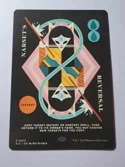 Narset's Reversal, NON-FOIL - Secret Lair Encyclopedia of Magic A-Z MTG - Image 1