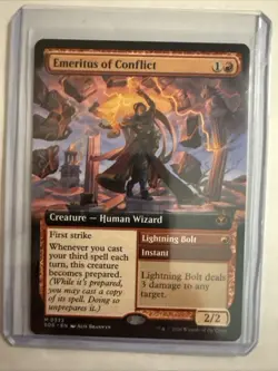 Emeritus of Conflict *Mythic Rare* Magic MtG Secrets of Strixhaven #332 - Image 1