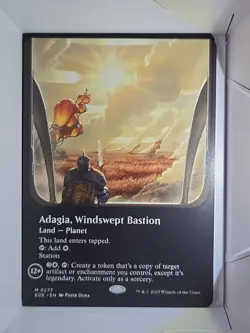 Adagia, Windswept Bastion (Borderless) - M277 - MTG - Edge of Eternities - Image 1