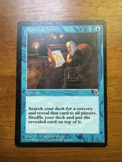 MTG Personal Tutor Portal Regular MP English Magic the Gathering Card - Image 1