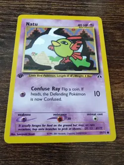 Pokemon Neo Discovery 1st Edition Natu 59/75 Non Holo - Image 1
