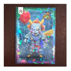 Pokemon Pikachu Cosplay 047 Holydays Alternative Art Foil English Card - Image 1