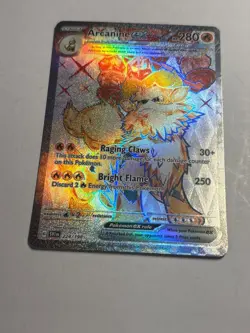 Pokemon Arcanine ex 224/198 SV1 EN Full Art Ultra Rare Holo Scarlet Violet - Image 1