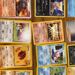 Pokemon lot of 100 1st Edition / Holos + Cards 90's - Early 2000's Vintage Lot - Image 2