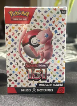 Pokemon TCG Scarlet and Violet 151 Booster Bundle- 290-85321 SEALED 820650853210 - Image 1