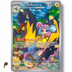 Iono's Kilowattrel 163/159 - Journey Together Illustration Rare Holo Pokemon NM - Image 1