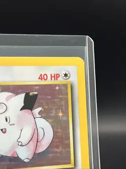 Pokemon TCG Clefairy Base Set Holo Unlimited Rare Card 5/102 - Image 3