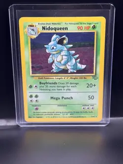 Pokemon TCG Nidoqueen Jungle 7/64 Holo Unlimited Holo Rare - Image 1