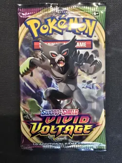 Pokemon TCG Vivid Voltage Booster Packs x4 - Complete Art Set w/ Sleeves - Image 5