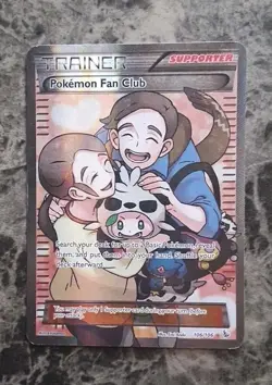 Pokemon Fan Club (106 Full Art) 106/106 Flashfire Holo - Image 1