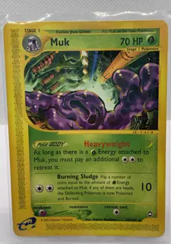Muk - 23/147 Aquapolis 2002 WOTC - E Reader - Pokemon TCG Non Holo LP - Image 1