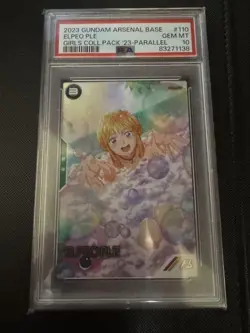 Gundam Arsenal Base Elpe Pu PSA10 Trading Card Gundam Card Game - Image 1