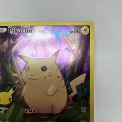 Pikachu - 005/025 - Pokemon TCG: Celebrations - 25th Anniversary- NM - Image 3