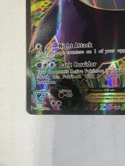 Pokemon Gengar EX Full Art Holo Ultra Rare Card XY-Phantom Forces 114/119 - Image 5