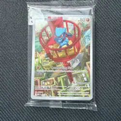 SEALED Riolu Pokemon Center Exclusive010 Me: Mega Evolution Promo Holo - Image 1