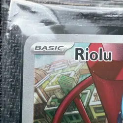 SEALED Riolu Pokemon Center Exclusive010 Me: Mega Evolution Promo Holo - Image 3