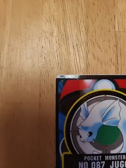 Bandai Pocket Monsters Sealedass Sticker Dewgong #087 1998 Vintage NM - Image 3