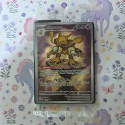Alakazam - MEP 009 - BLACK STAR PROMO - Pokemon Center Stamp Promo ETB Sealed - Image 1
