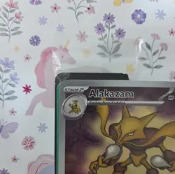 Alakazam - MEP 009 - BLACK STAR PROMO - Pokemon Center Stamp Promo ETB Sealed - Image 3