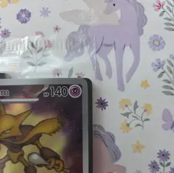 Alakazam - MEP 009 - BLACK STAR PROMO - Pokemon Center Stamp Promo ETB Sealed - Image 4